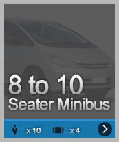 8 to 12 Seater Birmingham Minibus