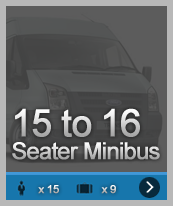 15 to 16 Seater Birmingham Minibus