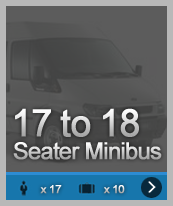 17 to 18 Seater Birmingham Minibus